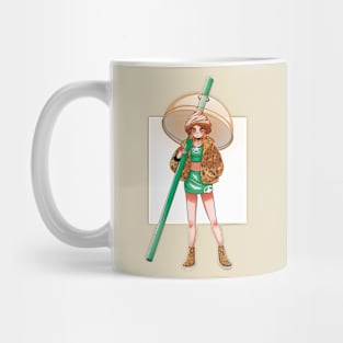 Bubble tea girl Mug